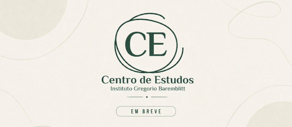 Banner do Centro de Estudos do Instituto Gregorio Baremblitt, espaço de formação continuada, pesquisa e experimentação em esquizoanálise, esquizodrama e análise institucional.